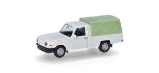 Herpa 420921-002 - H0 - Wartburg 353 mit Plane - lichtgrau